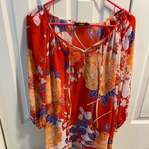 a.n.a Peasant Tunic Top